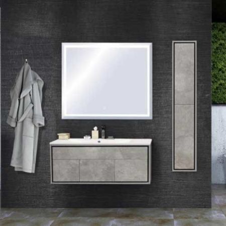 Тумба под раковину Акватон Уэльс 100 1A207901WAC30 Темный шоколад, артикул 1A207901WAC30