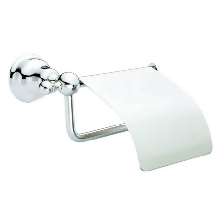 HUBER Croisette Бумагодержатель с крышкой, цвет хром, артикул 4036.01H.CR Акция