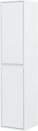 Шкаф-пенал Aquanet Милан 35 белый глянец, артикул 00336386