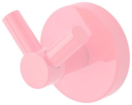 Вешалка ВИКТОРИЯ настенная / L 50 (RAL 3015 Светло-розовый), артикул 3015-3007-0000