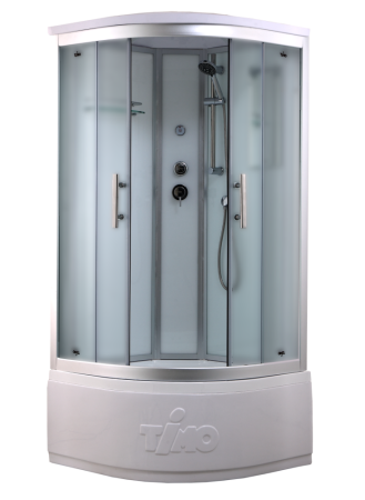 Душевая кабина Timo Standart Silver Fabric T-6690SF, 90x90x220, артикул T-6690SF