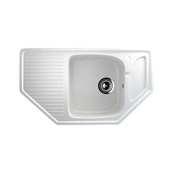 Кухонная мойка Ulgran U-109-341, ультра-белый