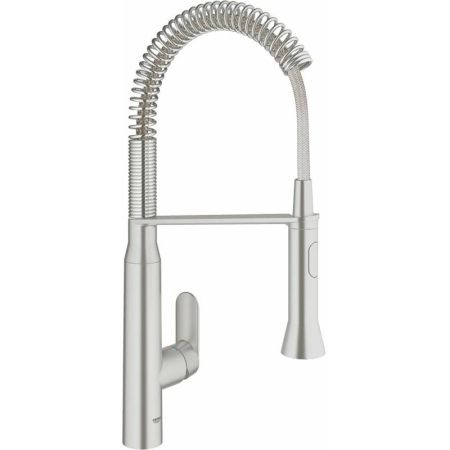 Смеситель для кухни GROHE K7 профессиональный (уменьшенный вариант), суперсталь (31379DC0)
