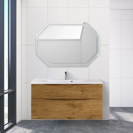 Мебель для ванной комнаты BELBAGNO MARINO-H60-1100, артикул MARINO-H60-1100-2C-SO-RW-P