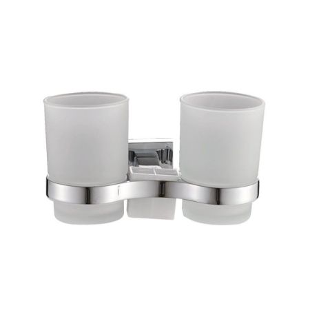 Стакан для ванной комнаты двойной Haiba HB8608, хром