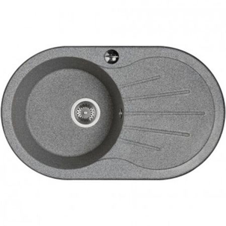 Кухонная мойка Акватон Паола 79 1A714032PA230 Серая, артикул 1A714032PA230