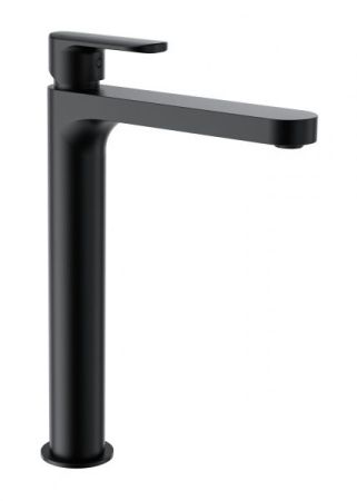Смеситель для раковины высокий WONZON & WOGHAND, Черный матовый (WW-H1034-MB), артикул WW-H1034-MB