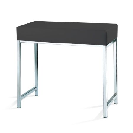 Decor Walther DW 66 Скамья 60x30x52см, цвет: хром / черный, артикул 0503205