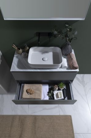 Тумба под раковину Allen Brau Infinity 100 1.21003.CGM олива матовый, артикул 1.21003.CGM