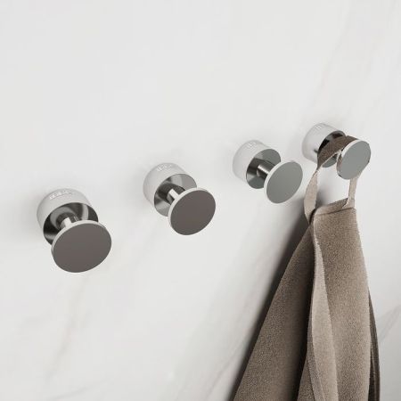 Комплект крючков 4 шт. хром IDDIS (HOK4SC0i41), артикул HOK4SC0i41