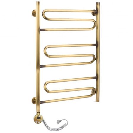 Электрический полотенцесушитель Domoterm Офелия П9 500*700 АБР E L Античная бронза