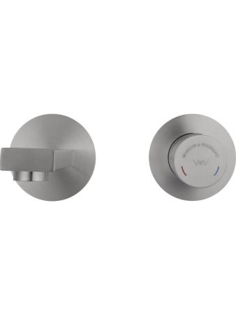 Смеситель для раковины встраиваемый WONZON & WOGHAND, Брашированный никель (WW-105-BS)