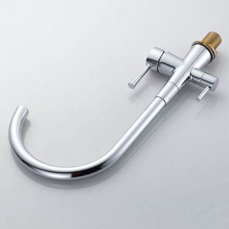 Смеситель для кухни с подключением фильтра Shevanik S428, хром, артикул S428