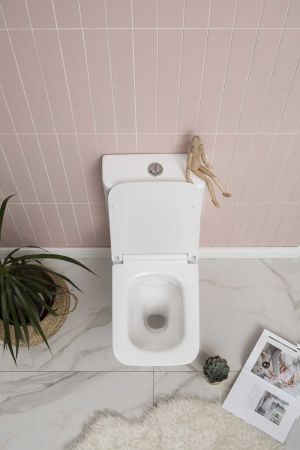 Чаша напольного унитаза Aquanet Rimless Cube-C CL-12248B