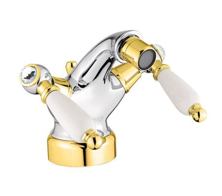 Смеситель для биде Fiore COLONIALE SKY (SWAROVSKI®) 03CO0632, хром/золото, артикул 03CO0632