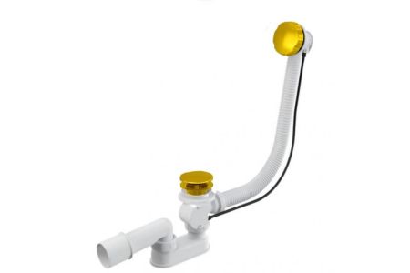 Слив-перелив (полуавтомат, 60 см.) Vega V55R Гл000025933, золото, артикул Гл000025933