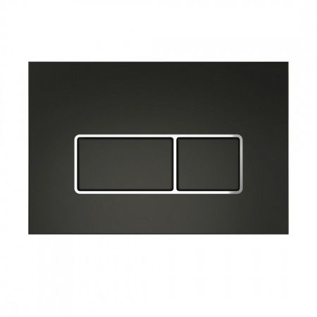 Клавиша смыва Maretti Umbria AC12UM-564, черный/хром, артикул AC12UM-564