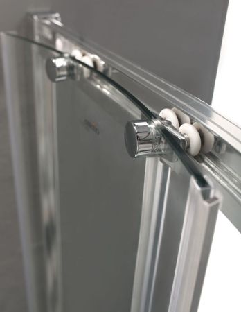 Душевой уголок Cezares Anima RH-1 120x90 профиль Хром стекло прозрачное, артикул ANIMA-W-RH-1-120/90-C-Cr