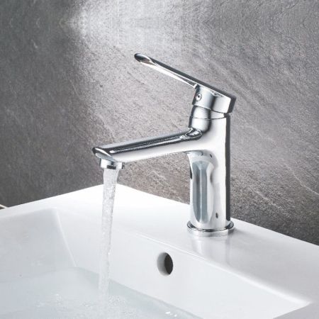 Смеситель для раковины Cron CN10521, хром