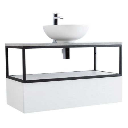 Мебель для ванной CEZARES CADRO 100, артикул CADRO-100/46/30-1C-SO-MET-ST