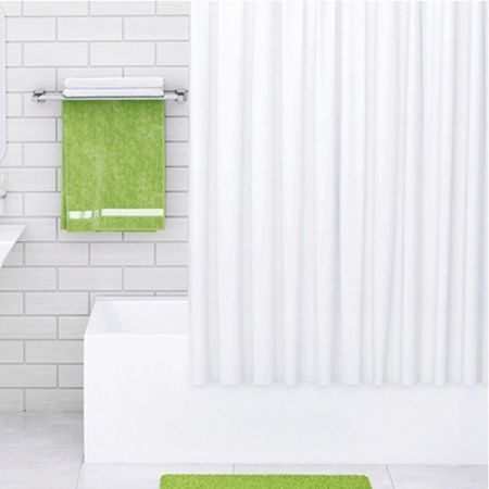 Штора для ванны WasserKRAFT Vils SC-10201 Белая Штора для ванны WasserKRAFT Vils SC-10201 Белая
