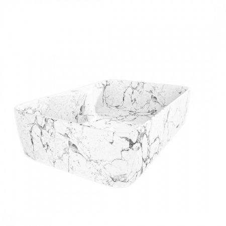 Раковина чаша Maretti UM13NS96-740MR, белый мрамор, артикул UM13NS96-740MR