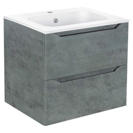 Тумба под раковину Vincea Norma VMC-2N600BT подвесная Beton, артикул VMC-2N600BT