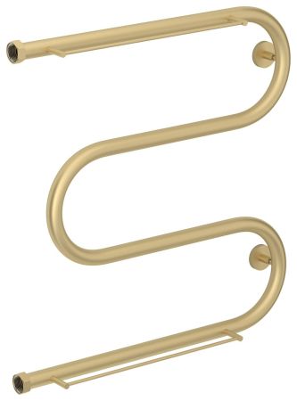 Полотенцесушитель водяной "М-обр.+" 2П 600х600 Н. Г. 1" (Матовая шампань), артикул 022-4008-6060