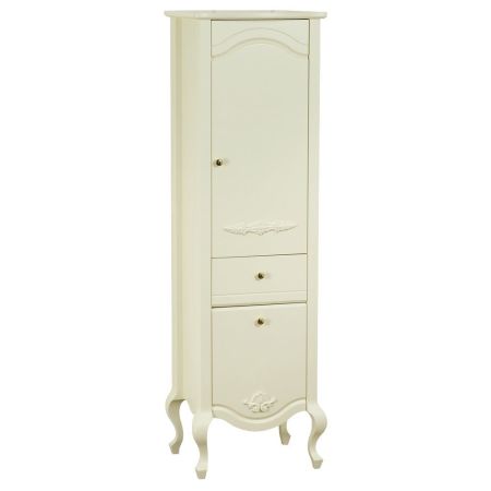 IMPERO Пенал L49xH161xP44 см. DX. 1 ящик 2 двери, цвет: AVORIO, артикул 26068