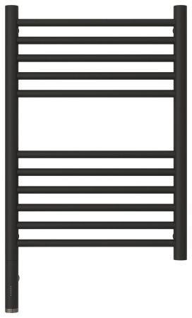 Полотенцесушитель электрический "БОГЕМА 3.0" прямая 600х400 / МЭМ левый (Тёмный титан муар)