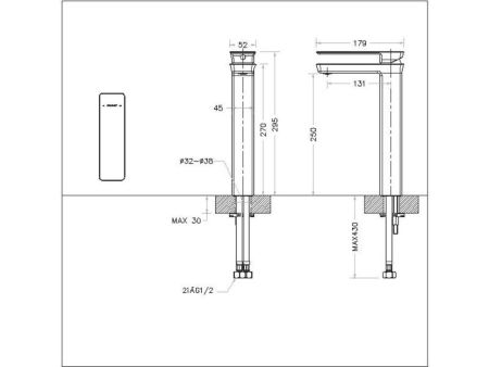 Смеситель для раковины Bravat Phillis F156101C-A-ENG, хром