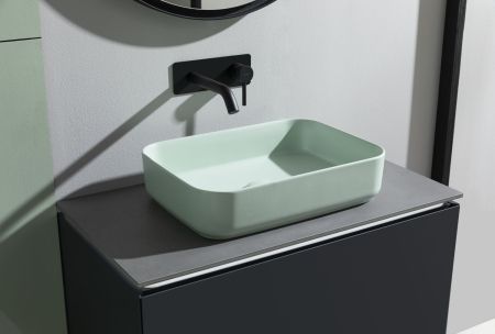 Раковина накладная Allen Brau Fantasy 50 4.11021.MT мятный, артикул 4.11021.MT