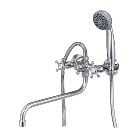 Смеситель для ванны Славен СЛ-ДВ-И31, хром