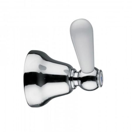 Bongio Oxford Lux Кран, цвет хром/белый фарфор, артикул 19500CR0L