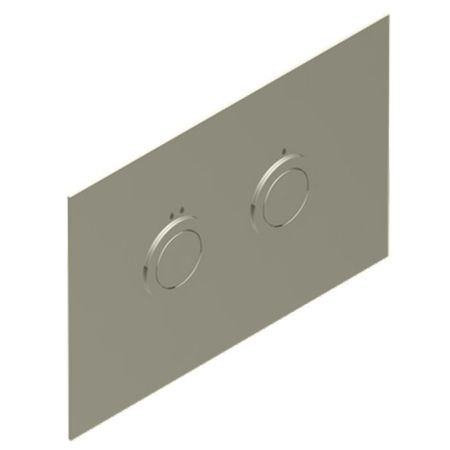 THG Клавиша смыва для унитаза двойная, для инсталляций TECE, цвет Matt nickel, артикул G00-C01-219TC