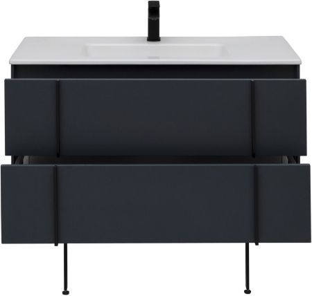 Тумба под раковину Allen Brau Reality 100 1.32007.AM антрацит матовый, артикул 1.32007.AM