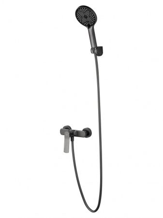 Смеситель для душа WONZON & WOGHAND, Темный графит (WW-B2585-BGG), артикул WW-B2585-BGG