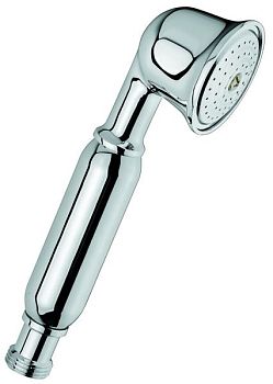 Emmevi, круглая однорежимная лейка ручного душа из латуни (для набора 110TC), цвет золото