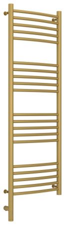 Полотенцесушитель электрический "БОГЕМА 3.0" 1200х400 / МЭМ левый (Матовое золото)