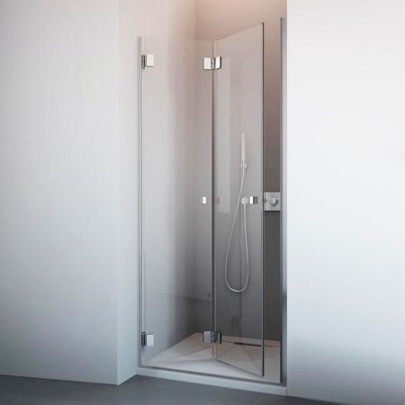 Душевая дверь в нишу Radaway Carena DWB 90 L профиль Хром стекло прозрачное Душевая дверь в нишу Radaway Carena DWB 90 L профиль Хром стекло прозрачное