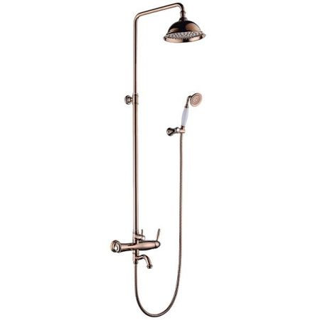 Душевая система Lemark Spark LM6762RG Розовое золото, артикул LM6762RG