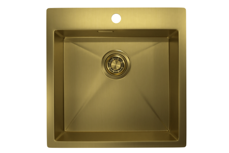 Кухонная мойка GRANULA (5151, ЗОЛОТО САТИН), артикул 5151, ЗОЛОТО САТИН