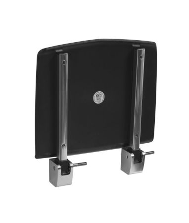 Gedy TipUp, откидное сиденье, цвет хром - пластик антрацит, артикул 2182(85)