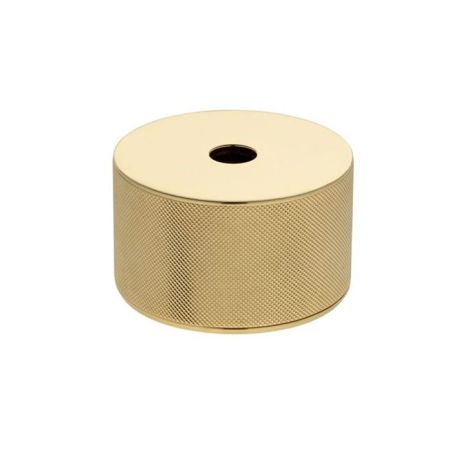 OASIS DEFILE Контейнер Ø110х65 мм., настольный, рифленый, цвет золото, артикул 0AGD025OR