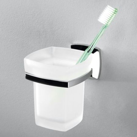 Стакан для зубных щеток WasserKRAFT Wern K-2528 Хром, артикул K-2528