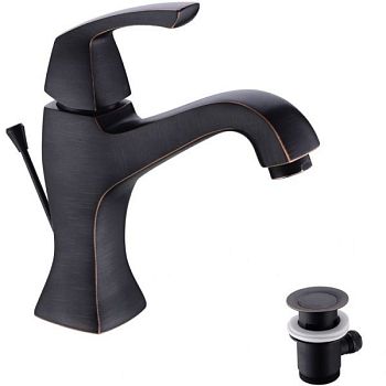 Смеситель для раковины Lemark Nubira LM6206ORB Черная бронза