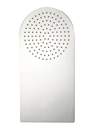 AQG, консольная душевая головка FLOWR1 50x25 см, 1 режим: дождь, цвет хром, артикул 19FLO0220R1F