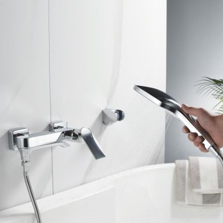 Смеситель для ванны Shevanik S4102, хром, артикул S4102