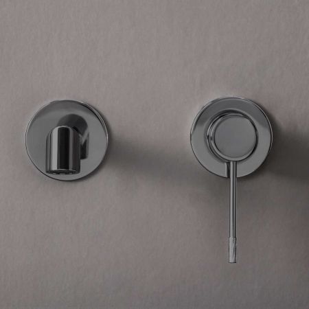 смесители для раковины Vincea Смеситель для раковины Desire VBFW-1D1GM встраиваемый однорычажный, вороненая сталь,