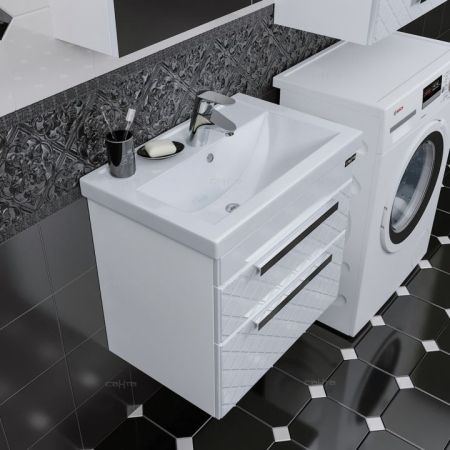 Тумба для умыв. "Калипсо-60" NEW 2 ящ подвес. (ум. Фостер 60), артикул 217009лN